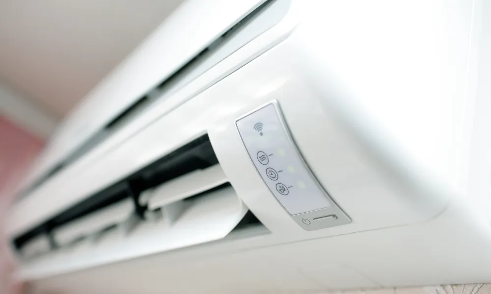 white air conditioning unit